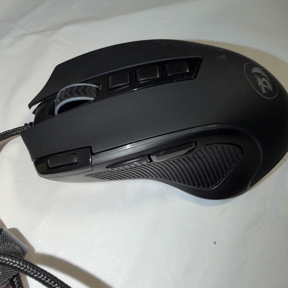 Redragon Predator M612-RGB Wired Gaming Mouse 8000 DPI Black RGB Backlit USB - Picture 4 of 6